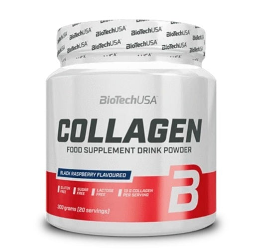 BioTech Collagen 300g-Schwarze Himbeere