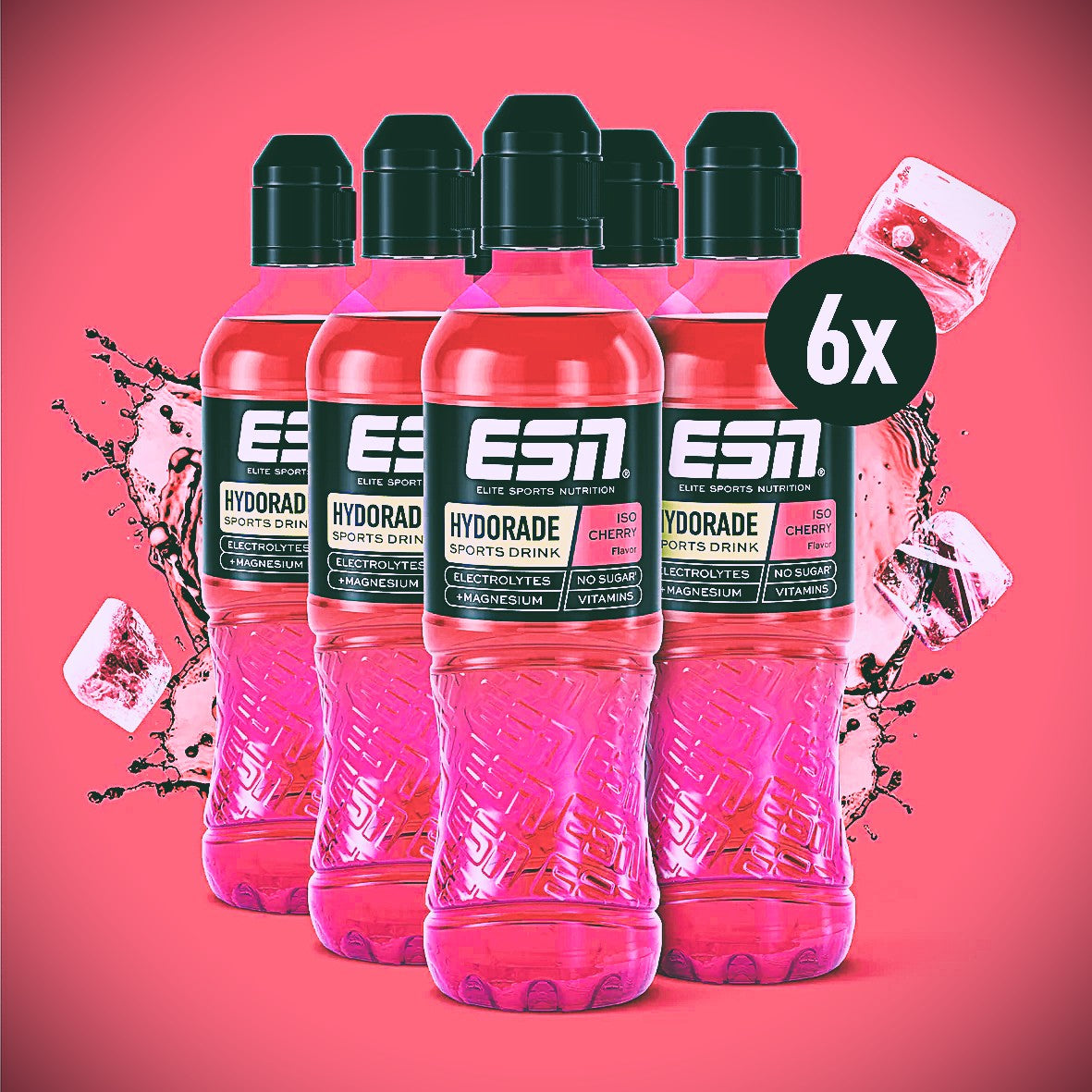 ESN Hydorade Sports Drink 6x500ml Iso Cherry