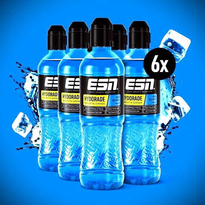 ESN Hydorade Sports Drink 6x500ml Iso Berry