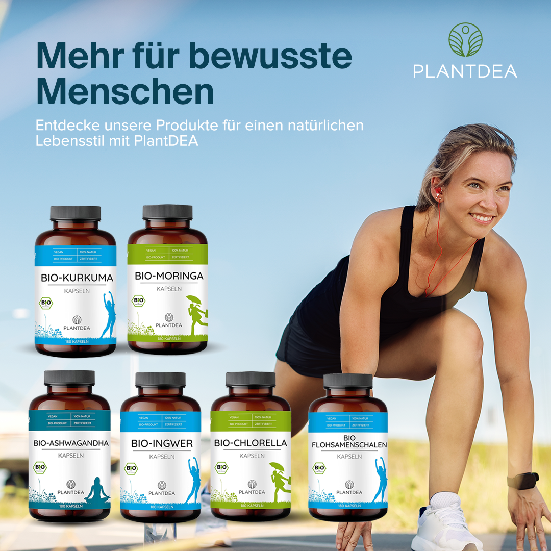 Bio Kurkuma, Ingwer & Pfeffer Kapseln