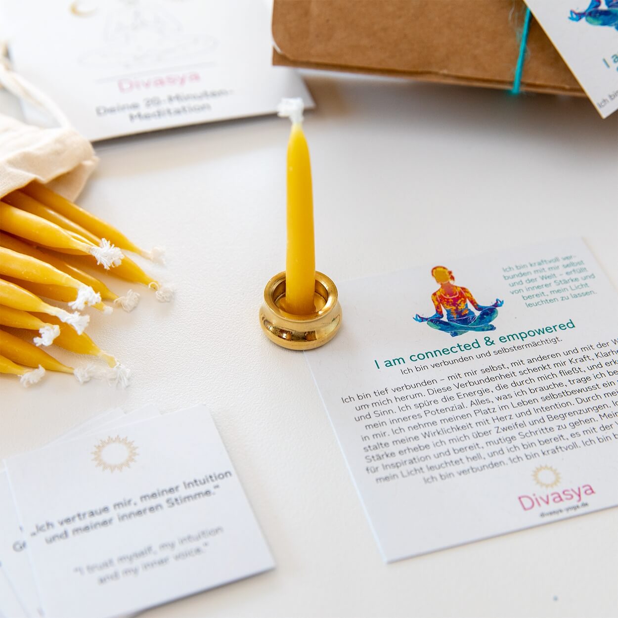 20-Minuten-Kerzen | I am mindful & focused