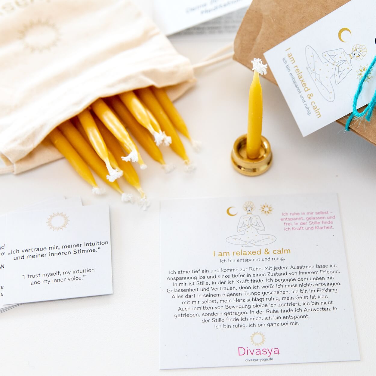 20-Minuten-Kerzen | I am grounded & strong