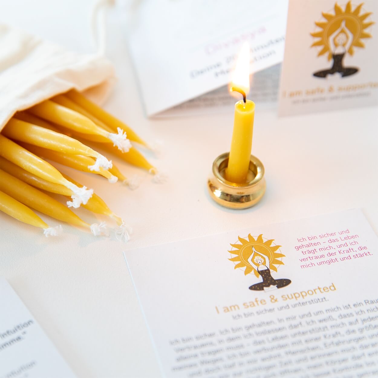 20-Minuten-Kerzen | I am balanced & aligned