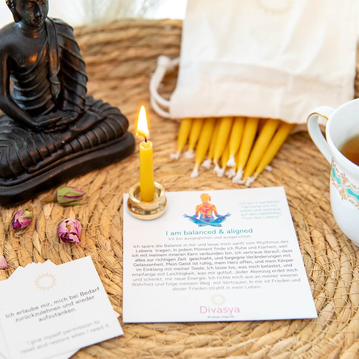 20-Minuten-Kerzen | I am mindful & focused