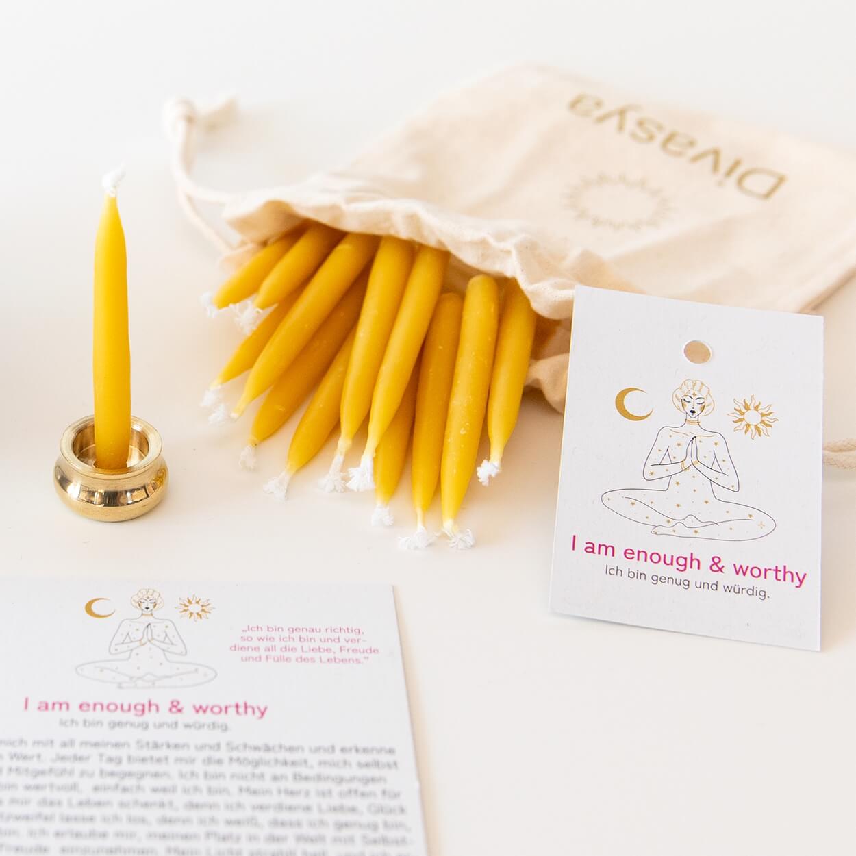 20-Minuten-Kerzen | I am balanced & aligned