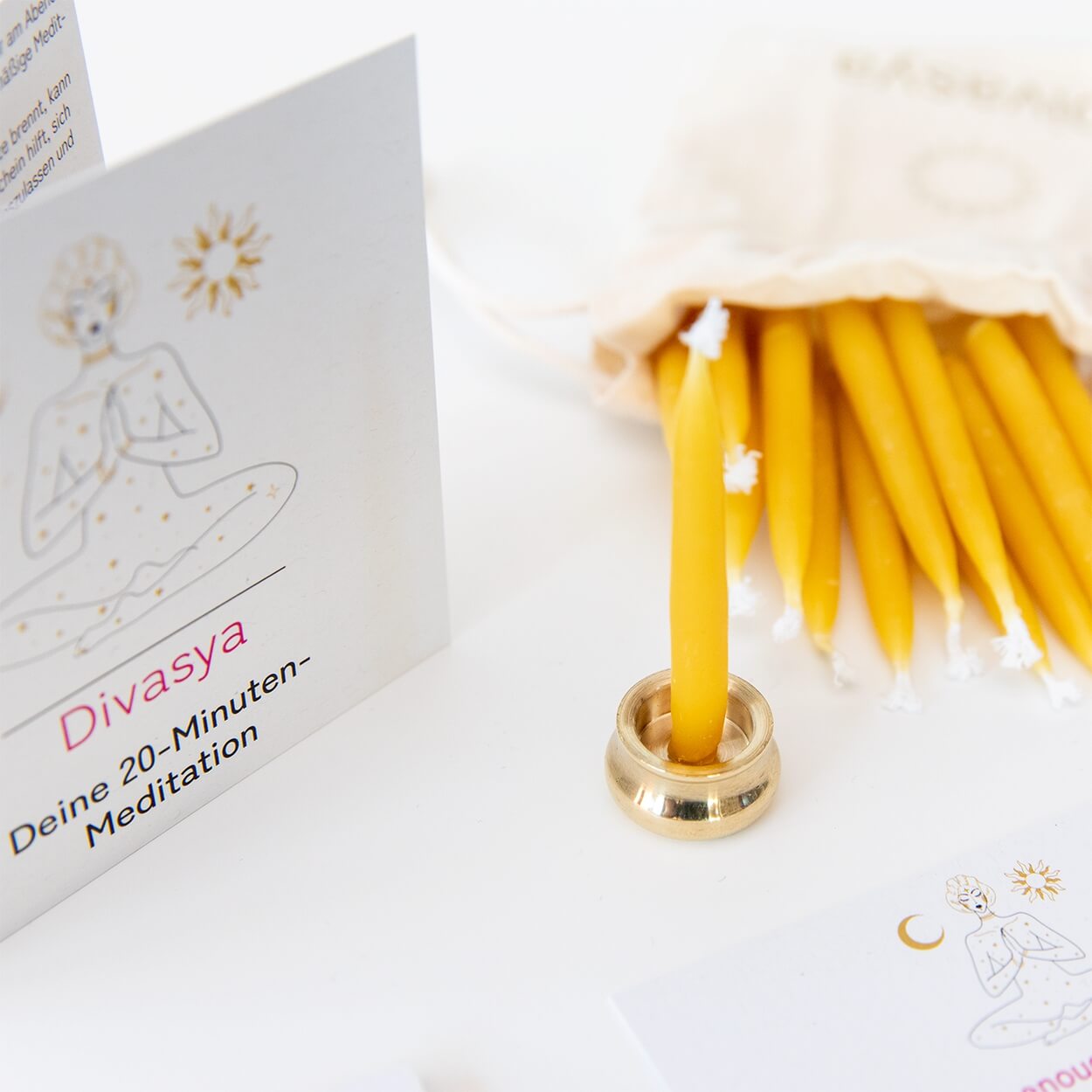 20-Minuten-Kerzen | I am enough & worthy