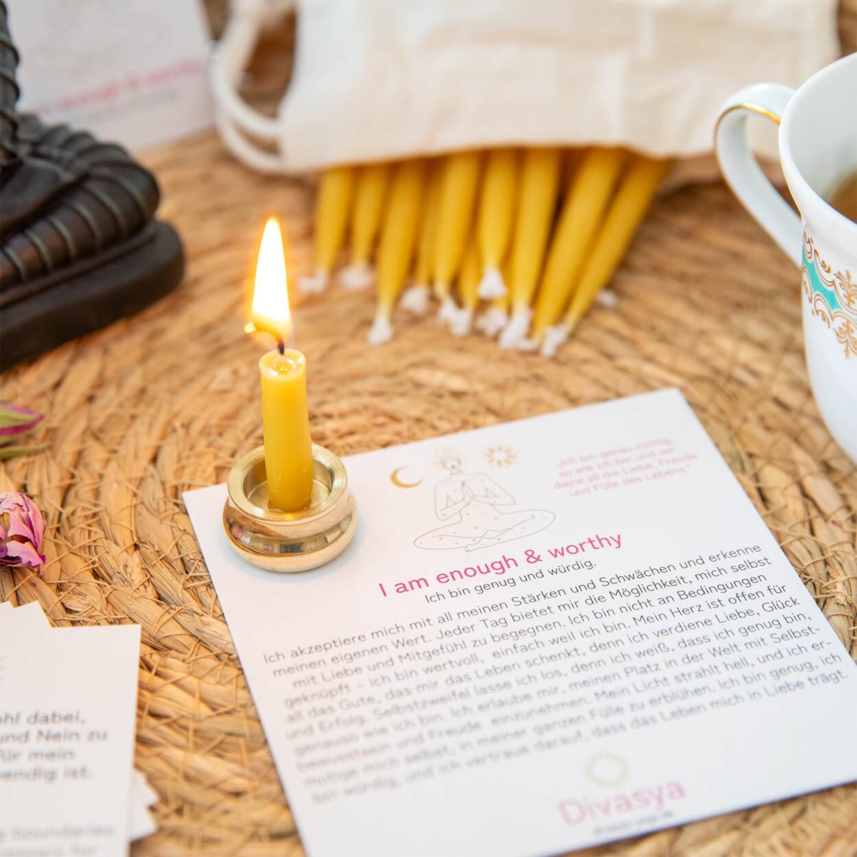 20-Minuten-Kerzen | I am safe & supported