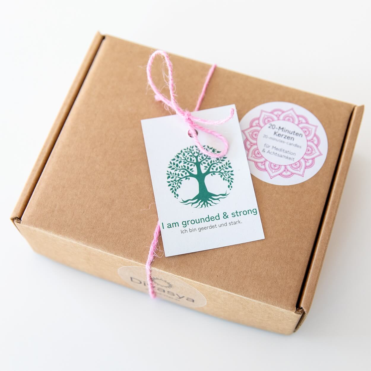 20-Minuten-Kerzen | I am balanced & aligned