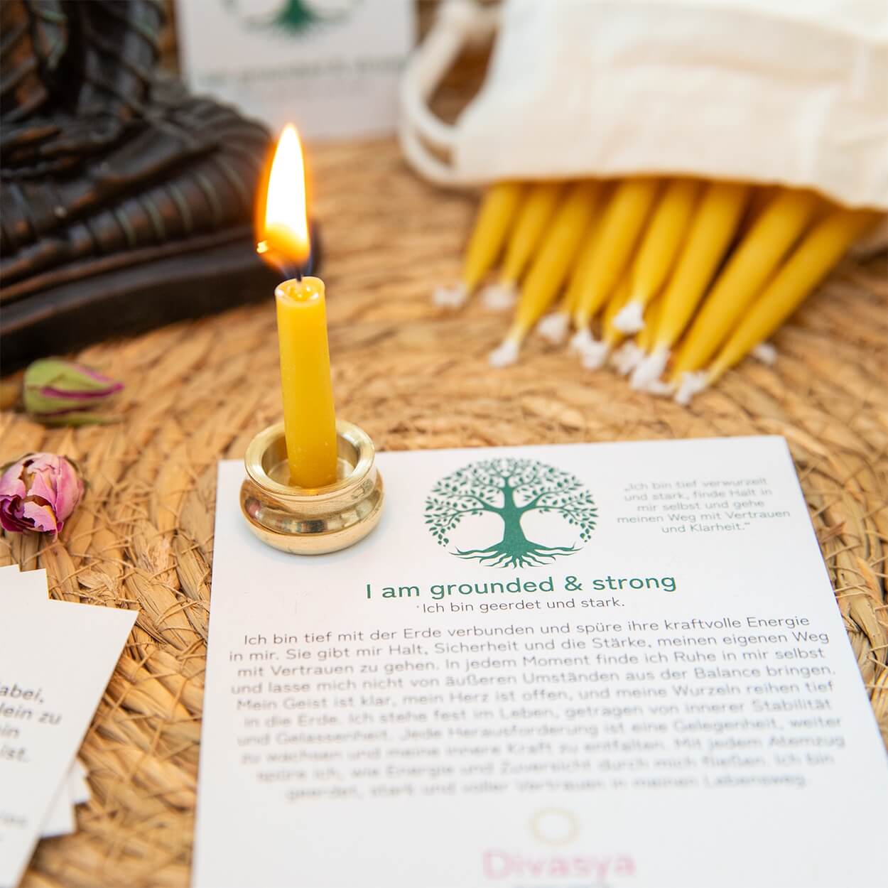 20-Minuten-Kerzen | I am connected & empowered