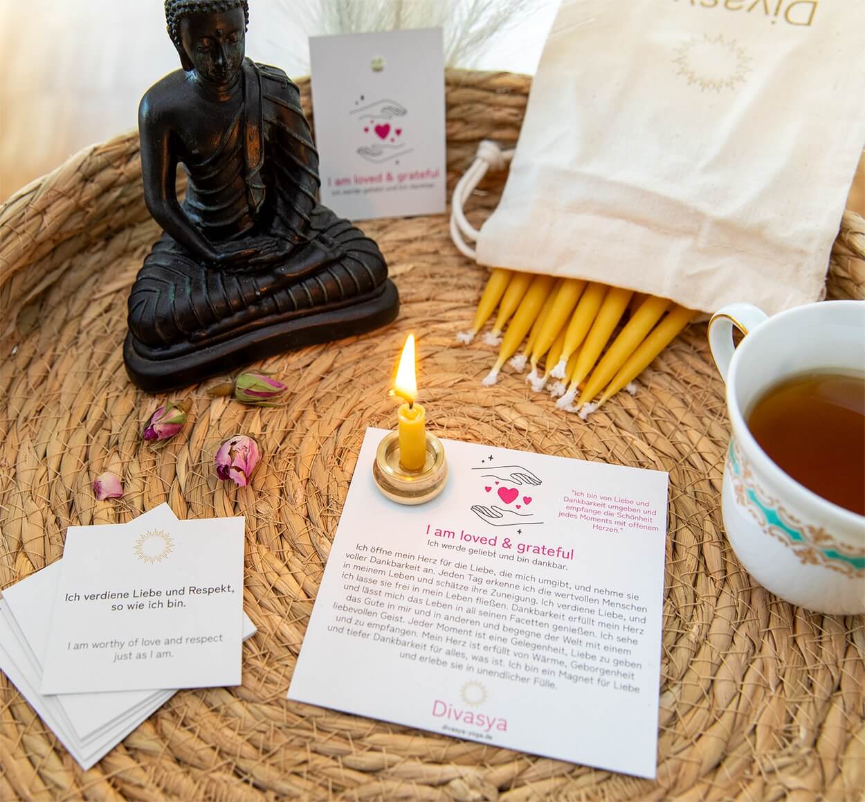 20-Minuten-Kerzen | I am relaxed & calm