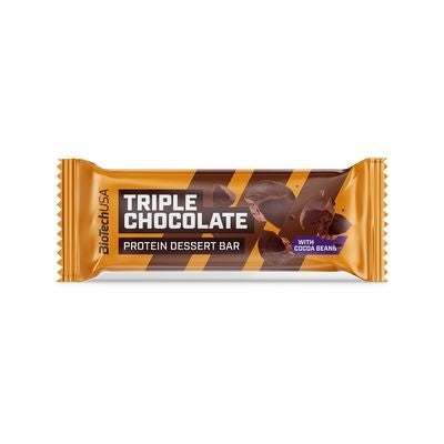 BioTech Protein Dessert Bar 20 x 50g Triple Chocolate