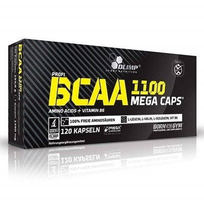 Olimp BCAA Mega Caps - 120 Kapseln (Proteine nur für Sportler)