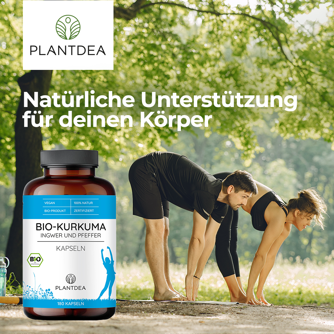 Bio Kurkuma, Ingwer & Pfeffer Kapseln