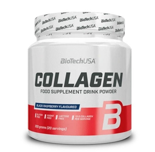 BioTech Collagen 300g-Schwarze Himbeere