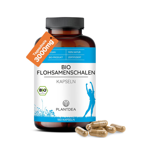 Bio Flohsamenschalen Kapseln