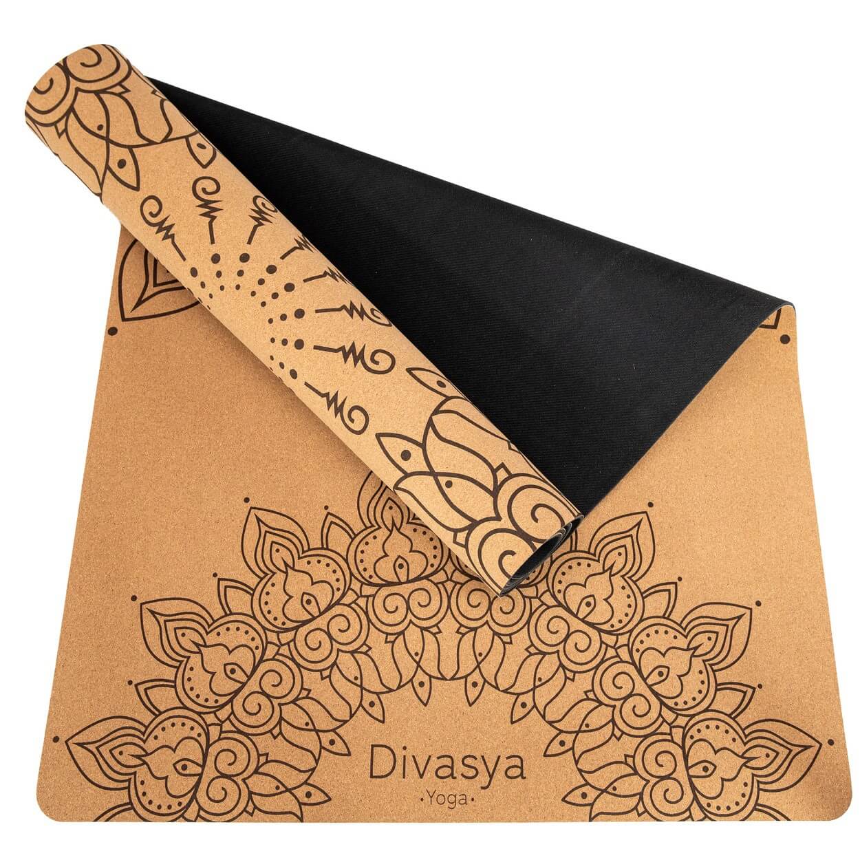 Yogamatte Kork: viele Yoga-Designs | inkl. Hülle & Tragegurt