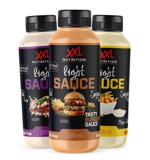 XXL Nutrition Light Sauce - 265ml - Tasty Burger Sauce